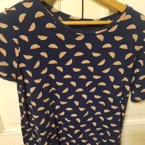 Girls Summer Watermelon Print Shirt